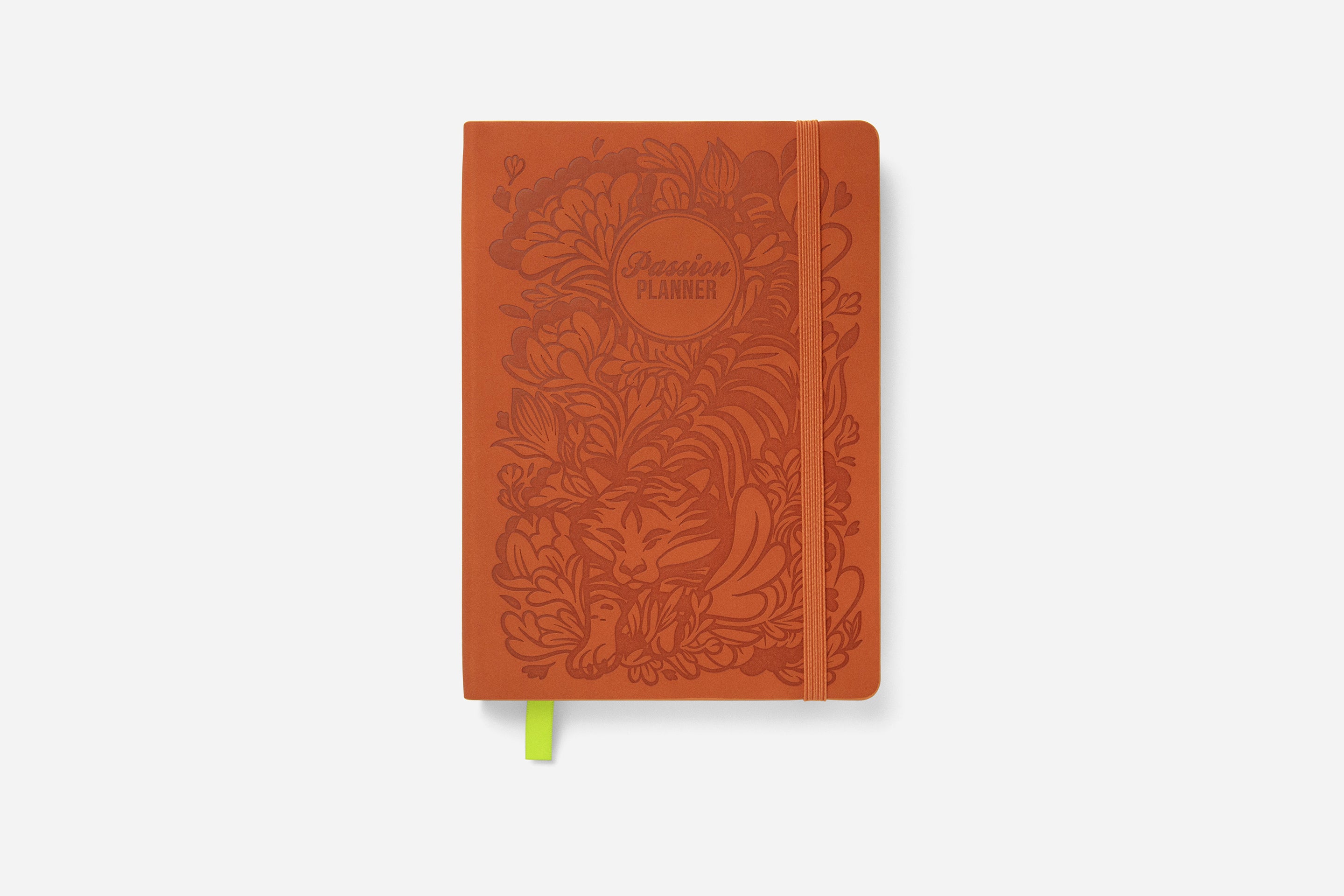 Daily Undated Tiger Orange - Passion Planner