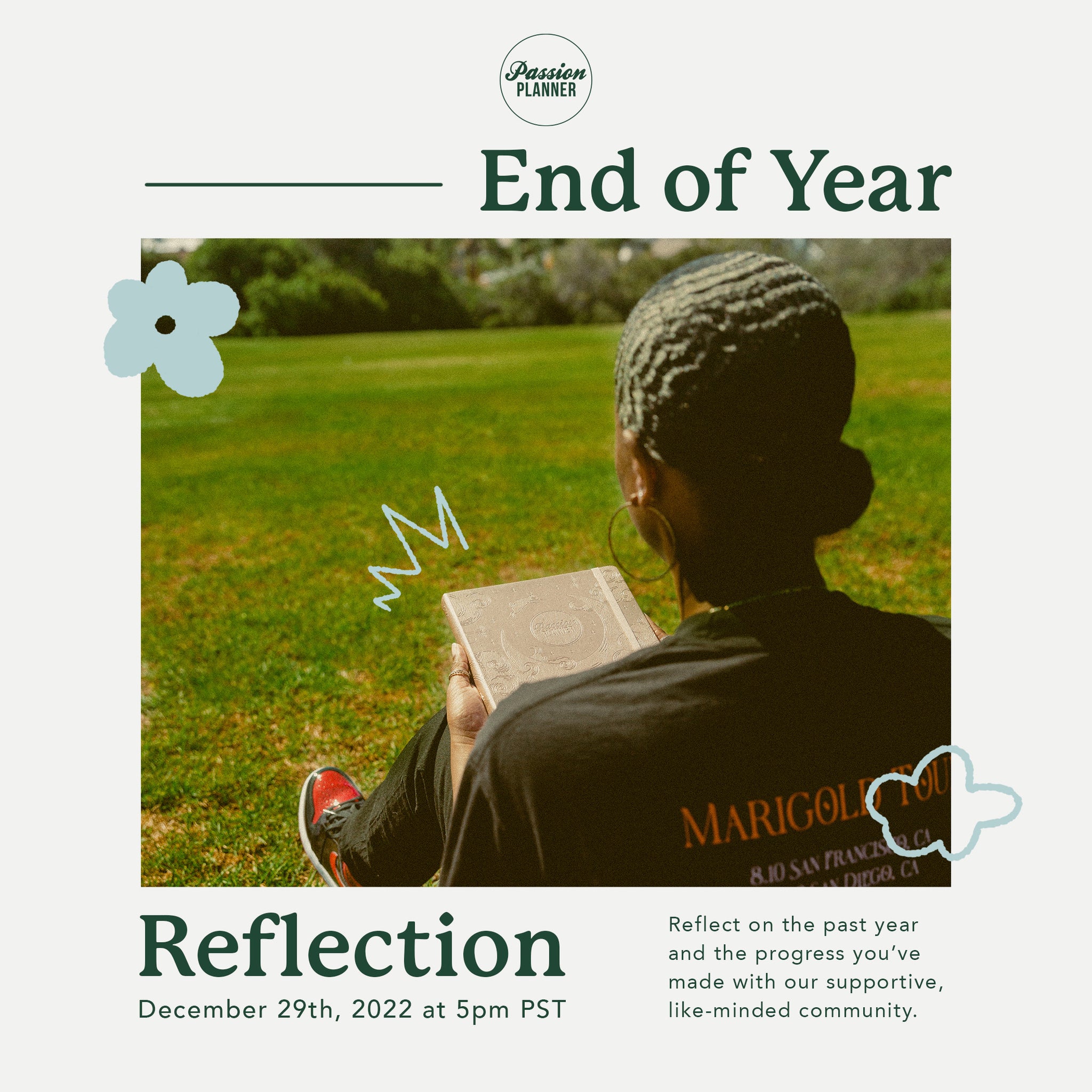 End of year reflection announcement