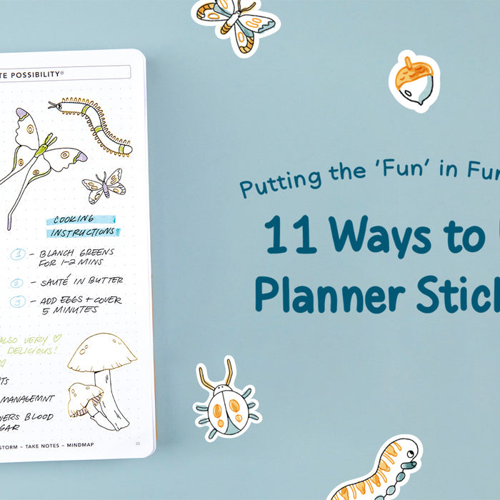 Putting the “Fun” in Functional: 11 Ways to Use Planner Stickers