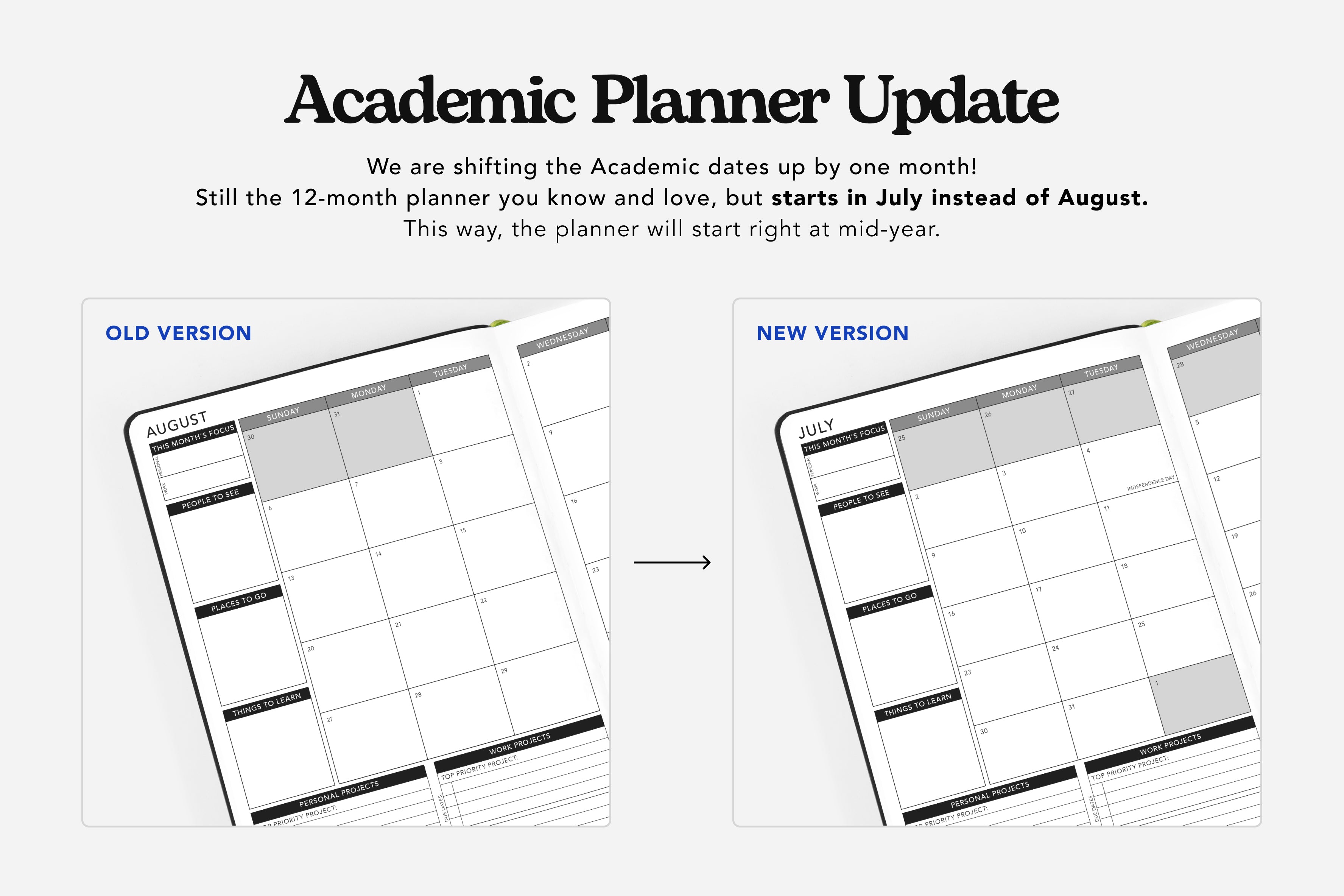 Weekly '23-'24 Academic Planner Elite Black