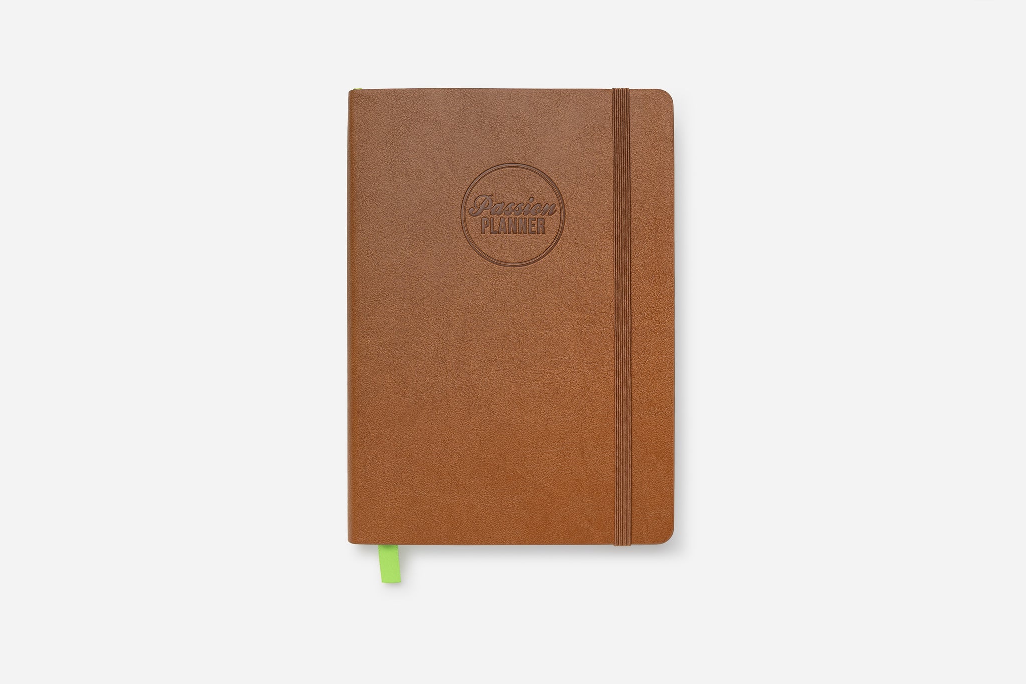 Caramel Brown Undated Daily Planner