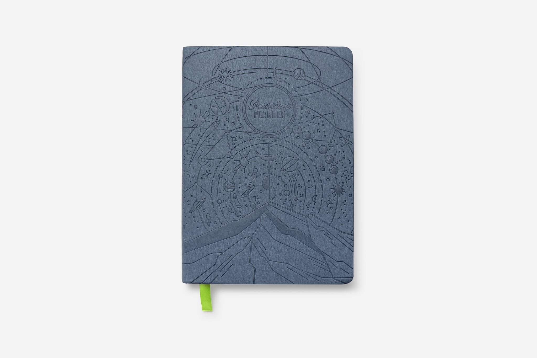 Celestial Calm Blue Undated Daily Planner