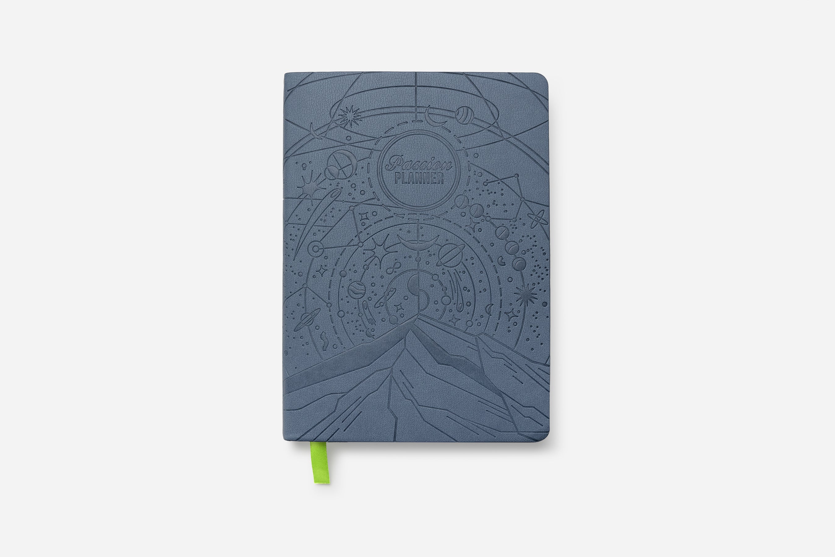 Daily Planner - Undated - Celestial Calm Blue