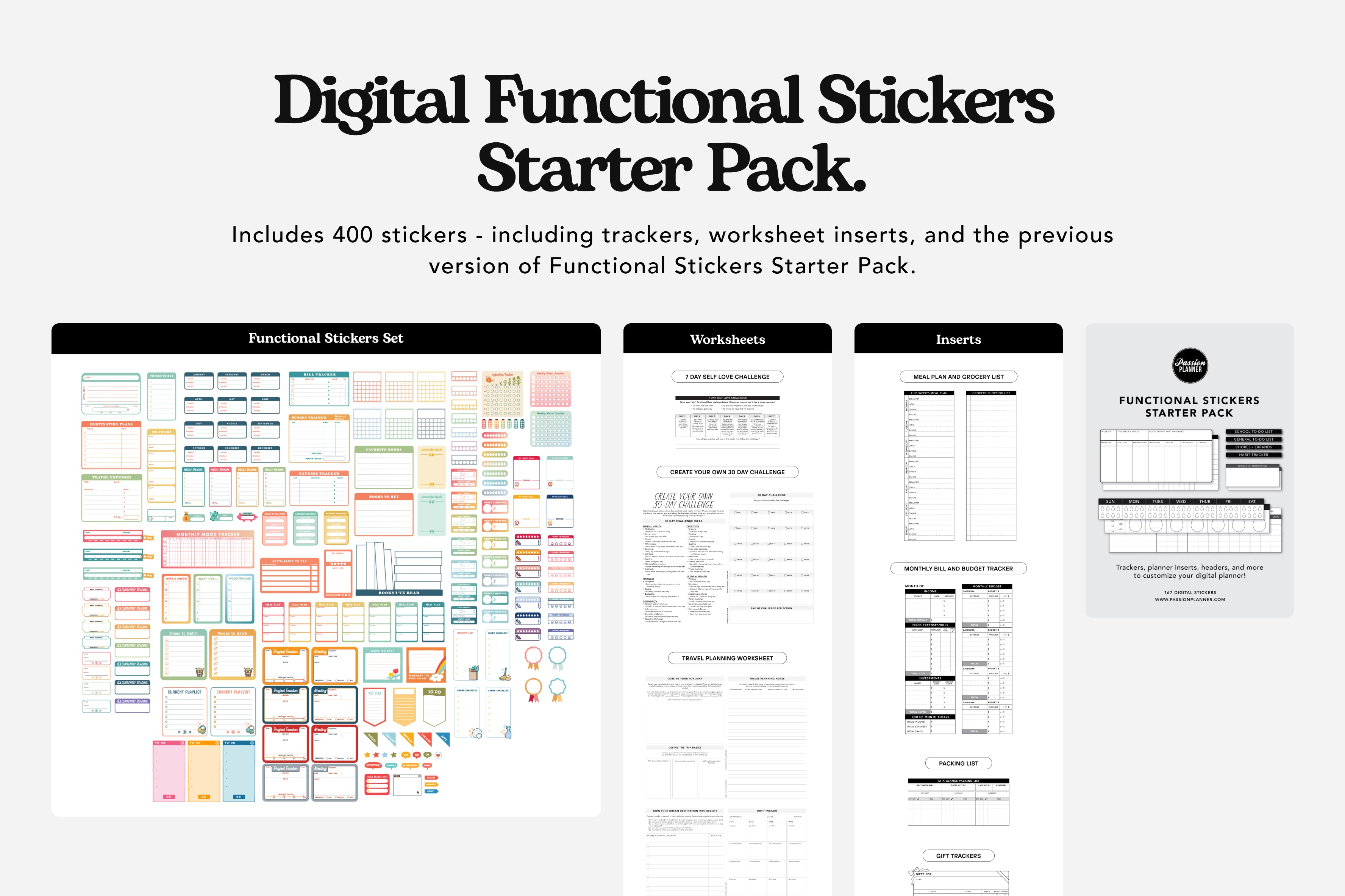 Digital Planner - Weekly 2024 - Bundle